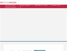 Tablet Screenshot of newtownmacon.com